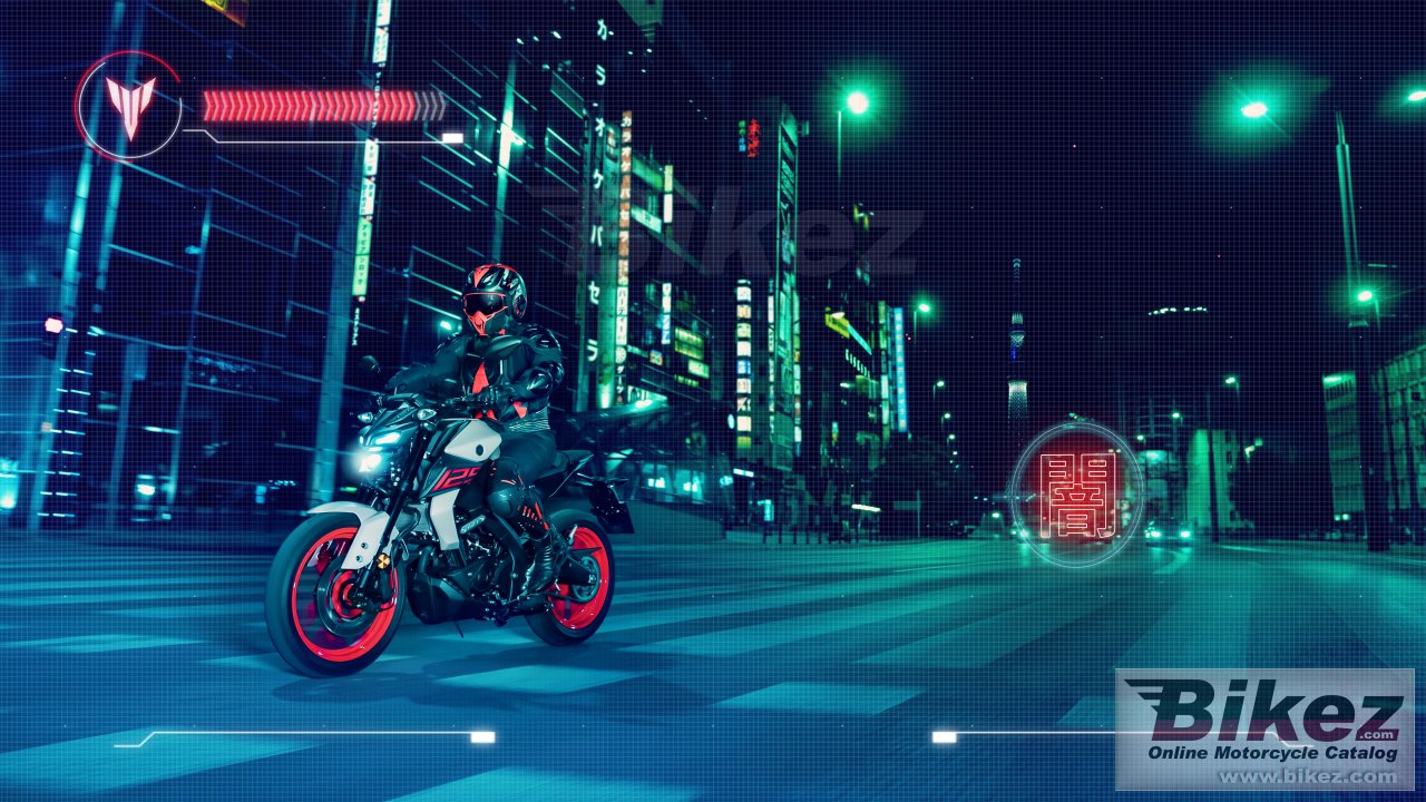 Yamaha MT125 poster